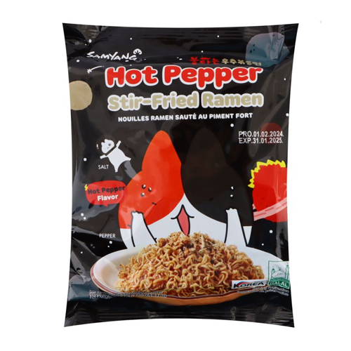 Samyang Hot Pepper Stir Fried Ramen thumbnail 1